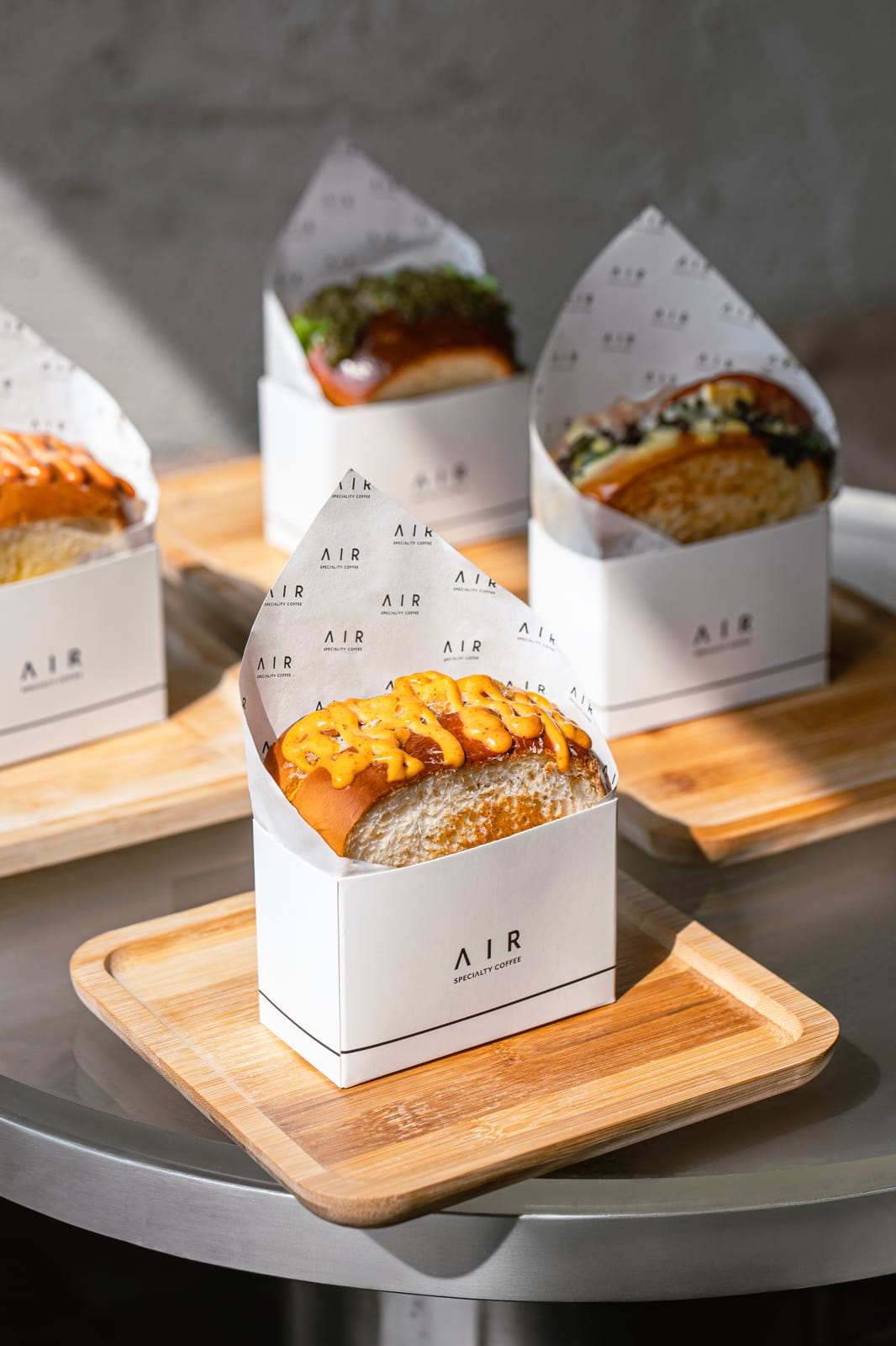 Air Specialty — food and beverage art-direction moodboard by Innovex