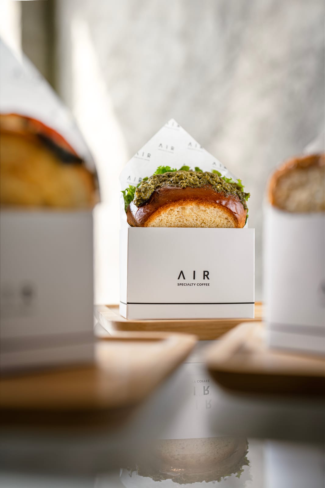 Air Specialty — food and beverage art-direction moodboard by Innovex