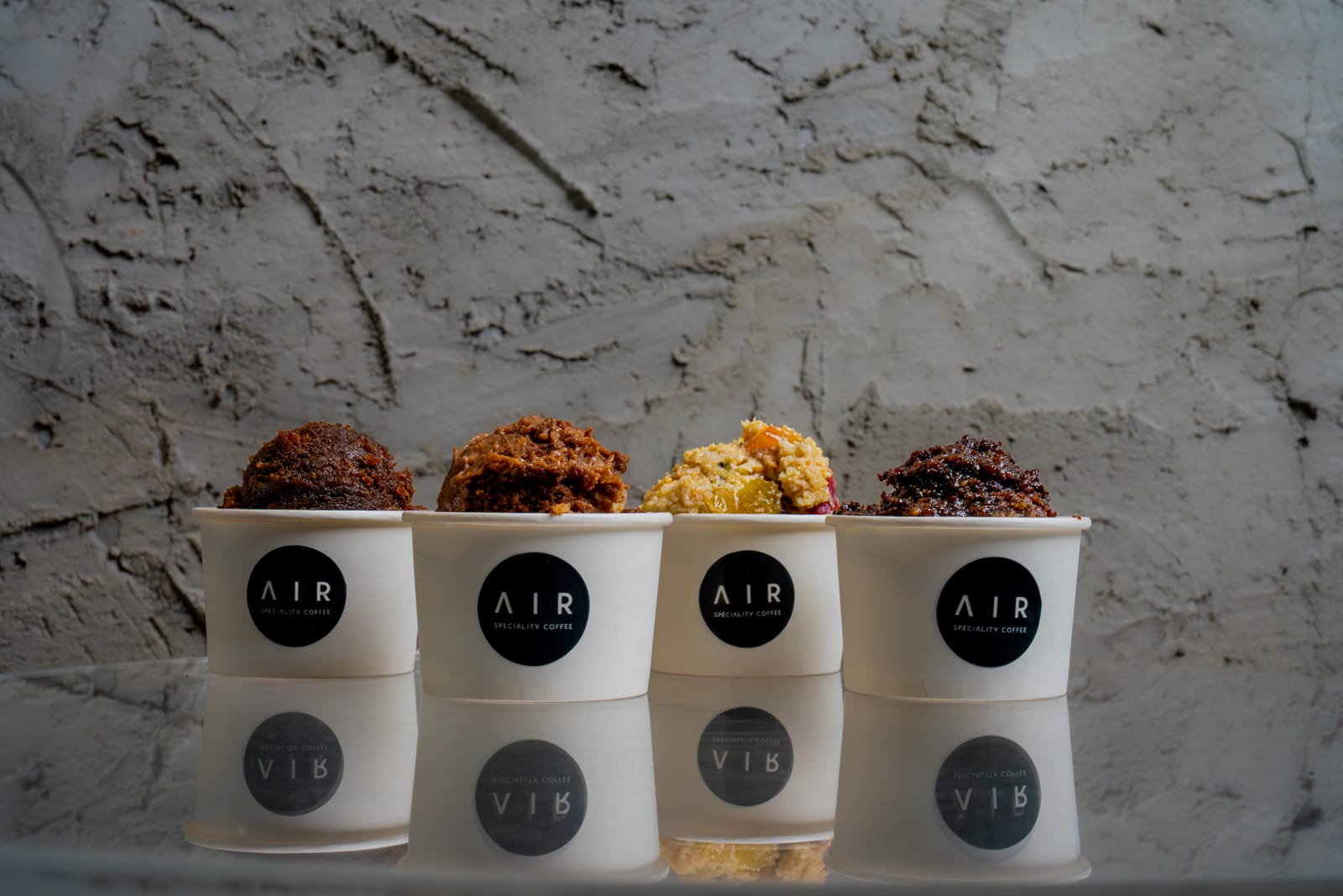 Air Specialty — food and beverage art-direction moodboard by Innovex