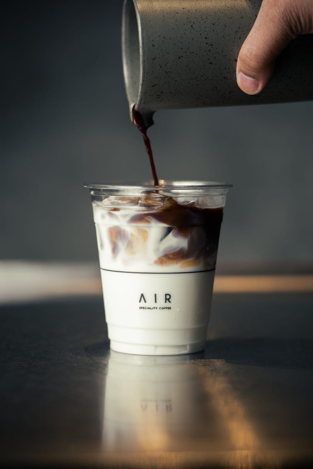 Air Specialty — food and beverage art-direction moodboard by Innovex
