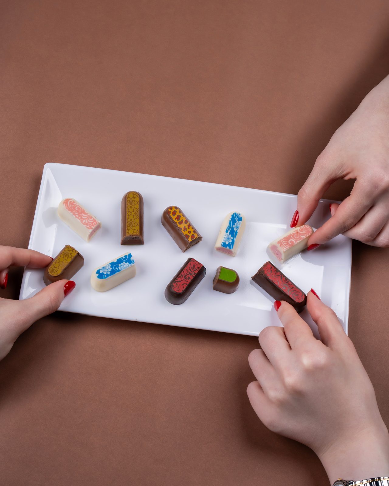 Alpina Chocolate — food and beverage art-direction moodboard by Innovex