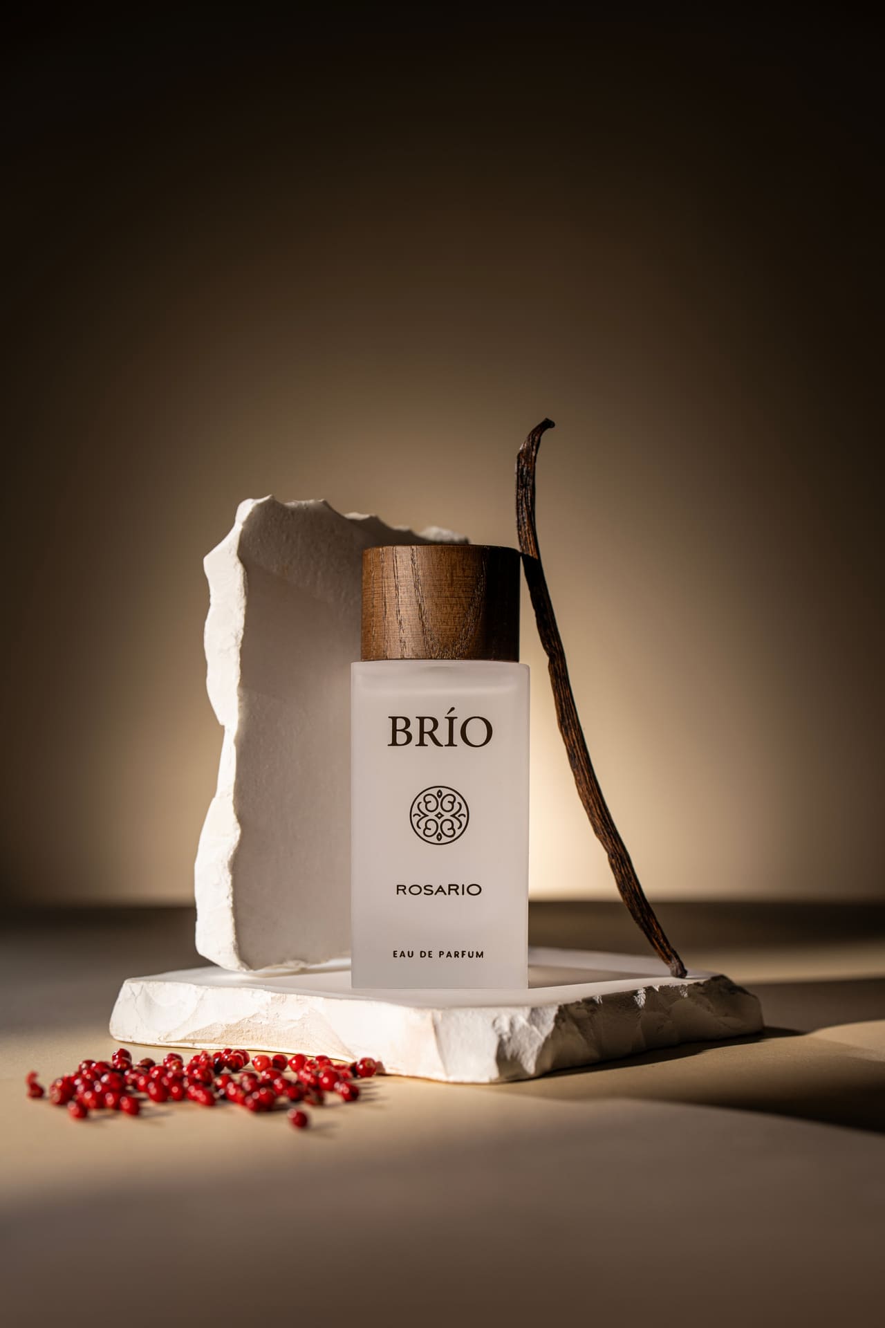 Brio — fragrance art-direction moodboard by Innovex