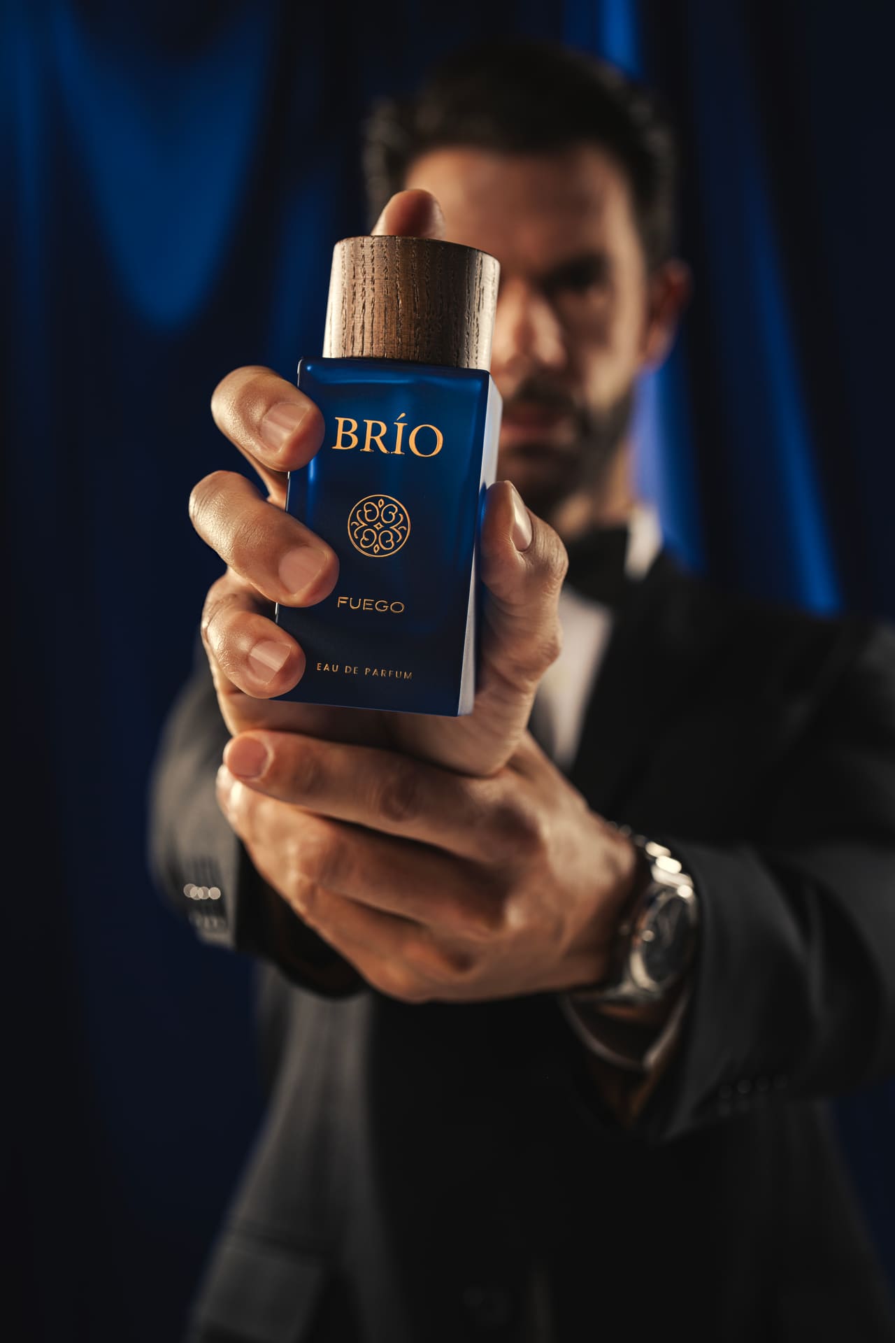 Brio — fragrance art-direction moodboard by Innovex