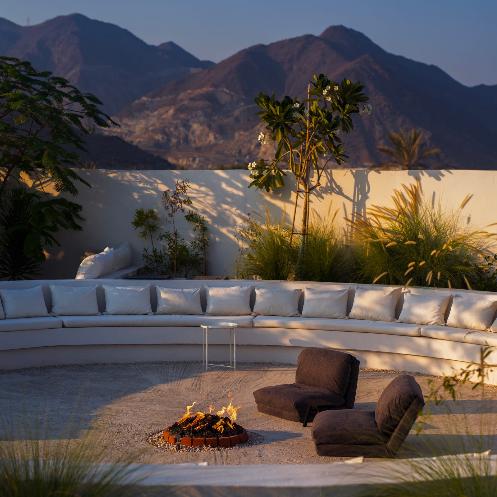 Calm Resort — hospitality art-direction moodboard by Innovex