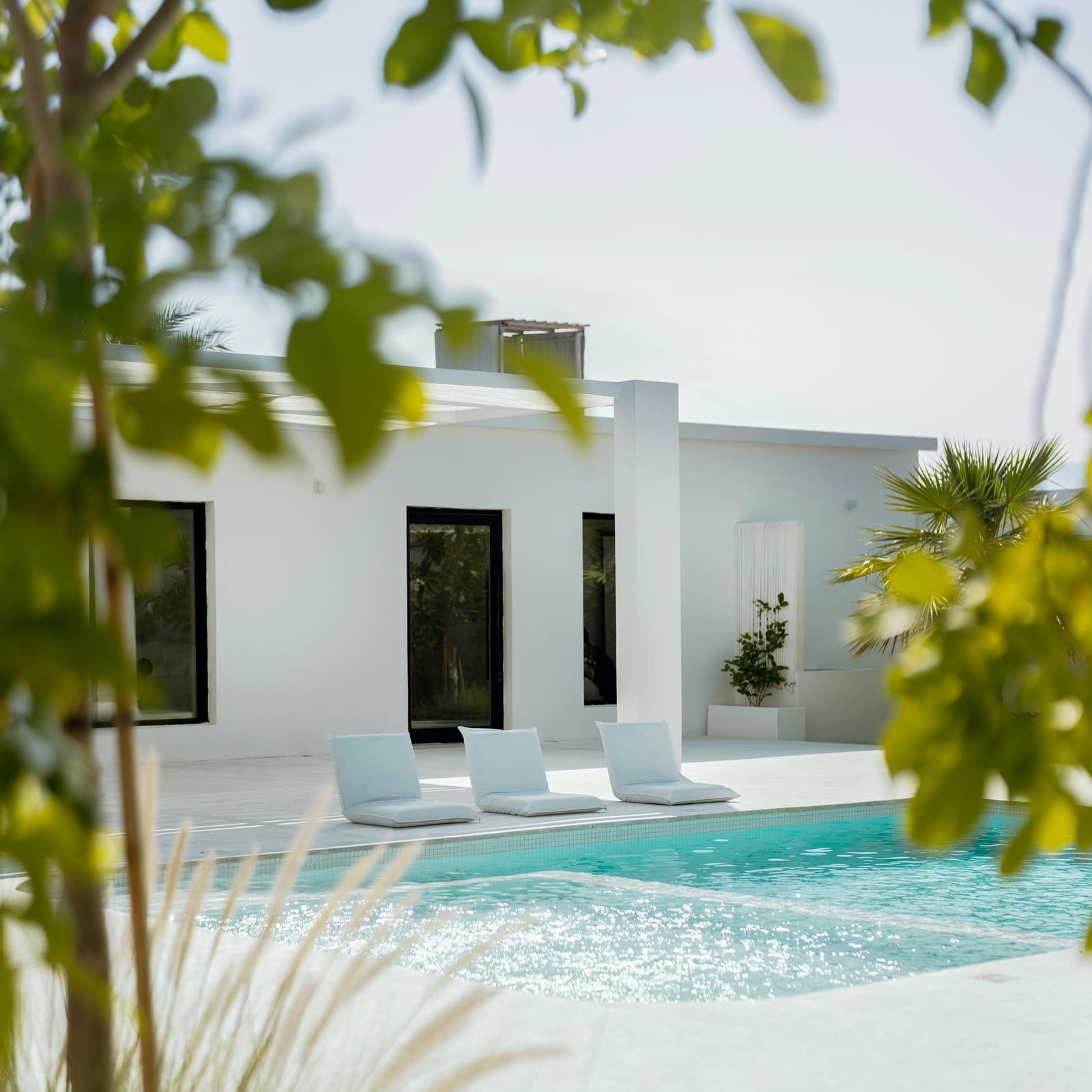 Calm Resort — hospitality art-direction moodboard by Innovex