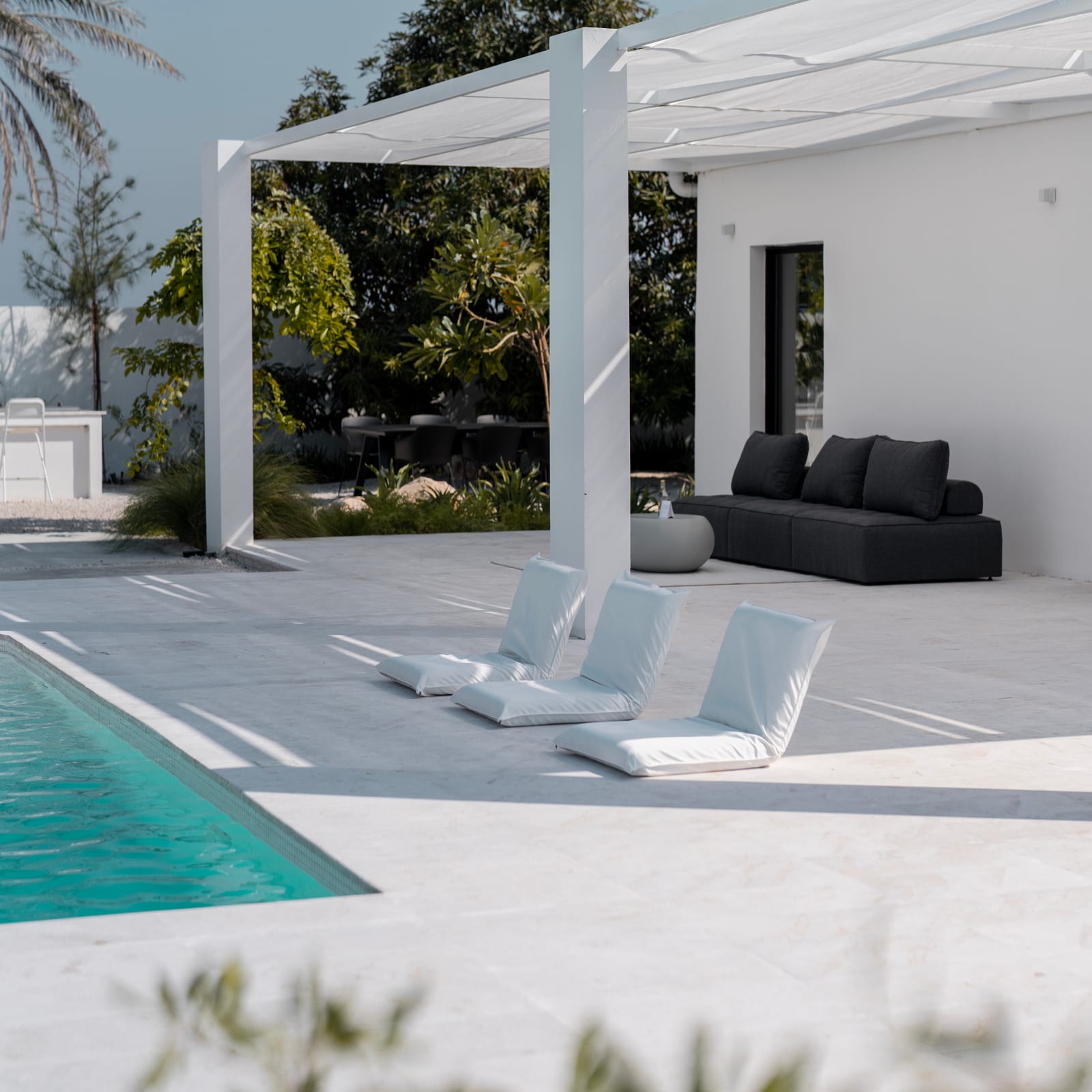 Calm Resort — hospitality art-direction moodboard by Innovex