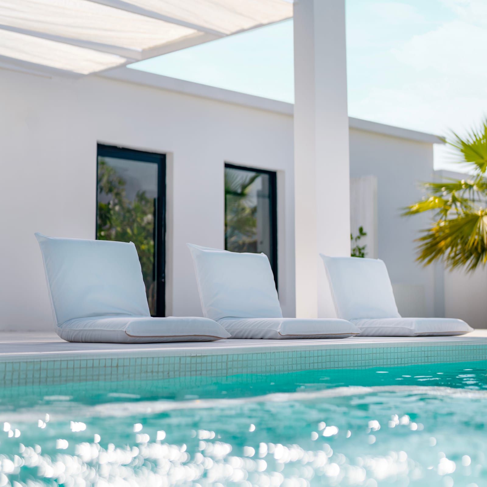 Calm Resort — hospitality art-direction moodboard by Innovex