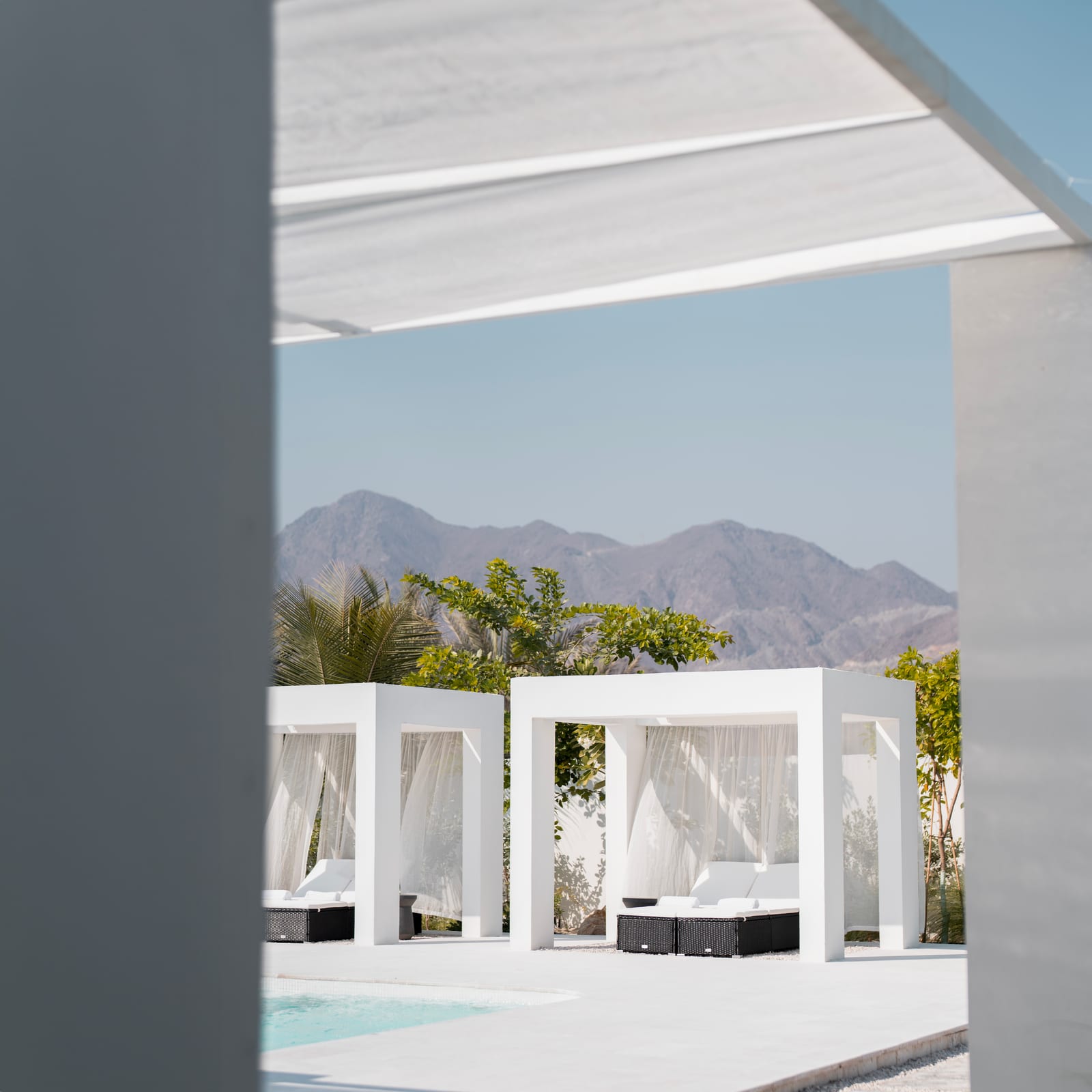 Calm Resort — hospitality art-direction moodboard by Innovex