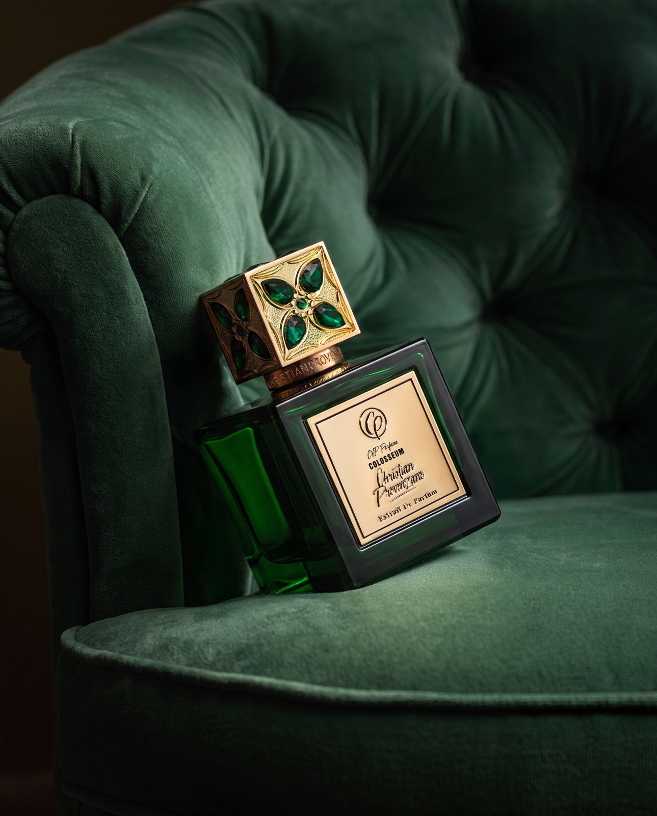 Christian Provenzano — fragrance brand identity moodboard by Innovex