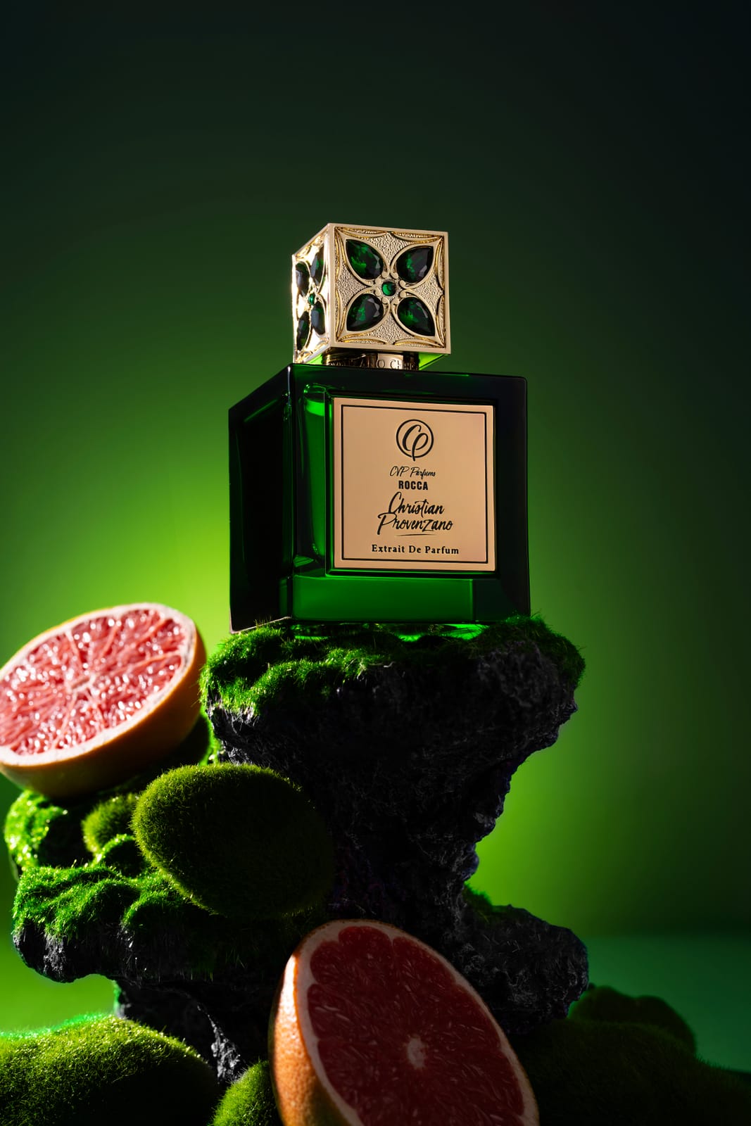Christian Provenzano — fragrance brand identity moodboard by Innovex