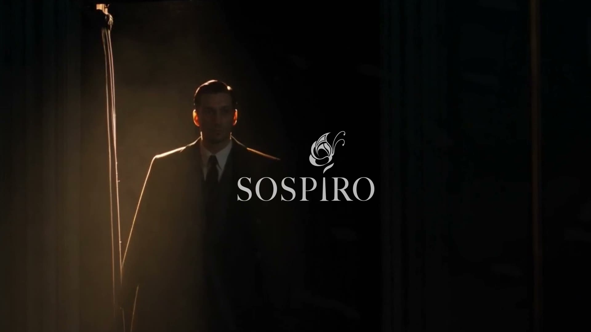 A frame from the Il Padrino film for Sospiro, a fragrance house