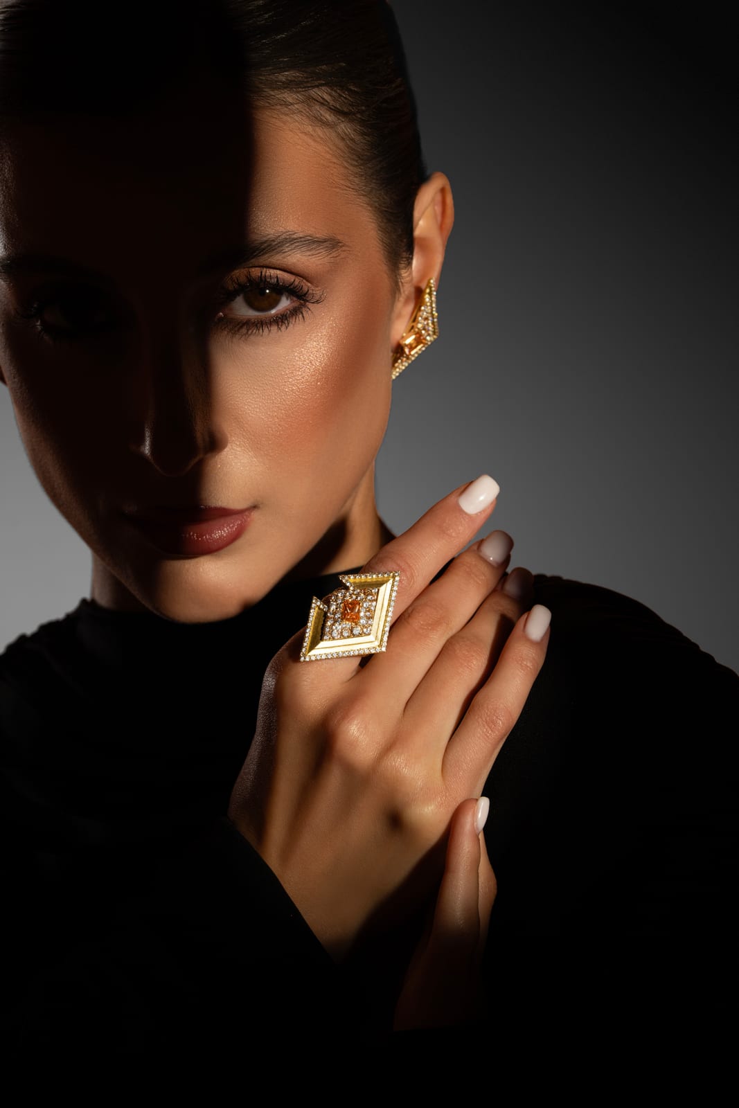 Doré — jewellery art-direction moodboard by Innovex