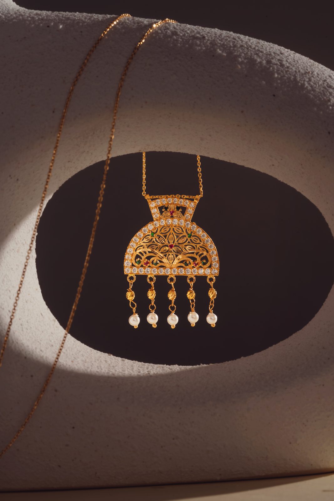 GHWIYAH — jewellery art-direction moodboard by Innovex