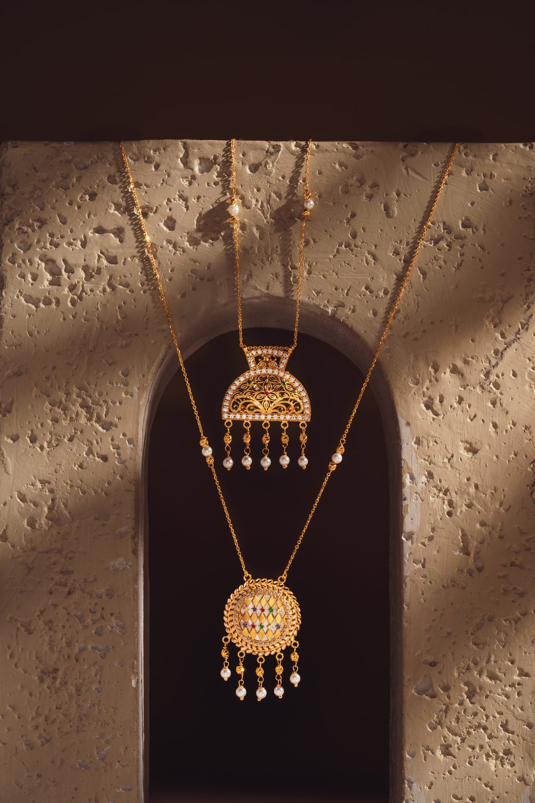 GHWIYAH — jewellery art-direction moodboard by Innovex