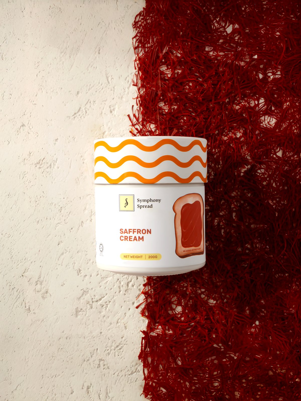 Symphony Spread — food and beverage art-direction moodboard by Innovex