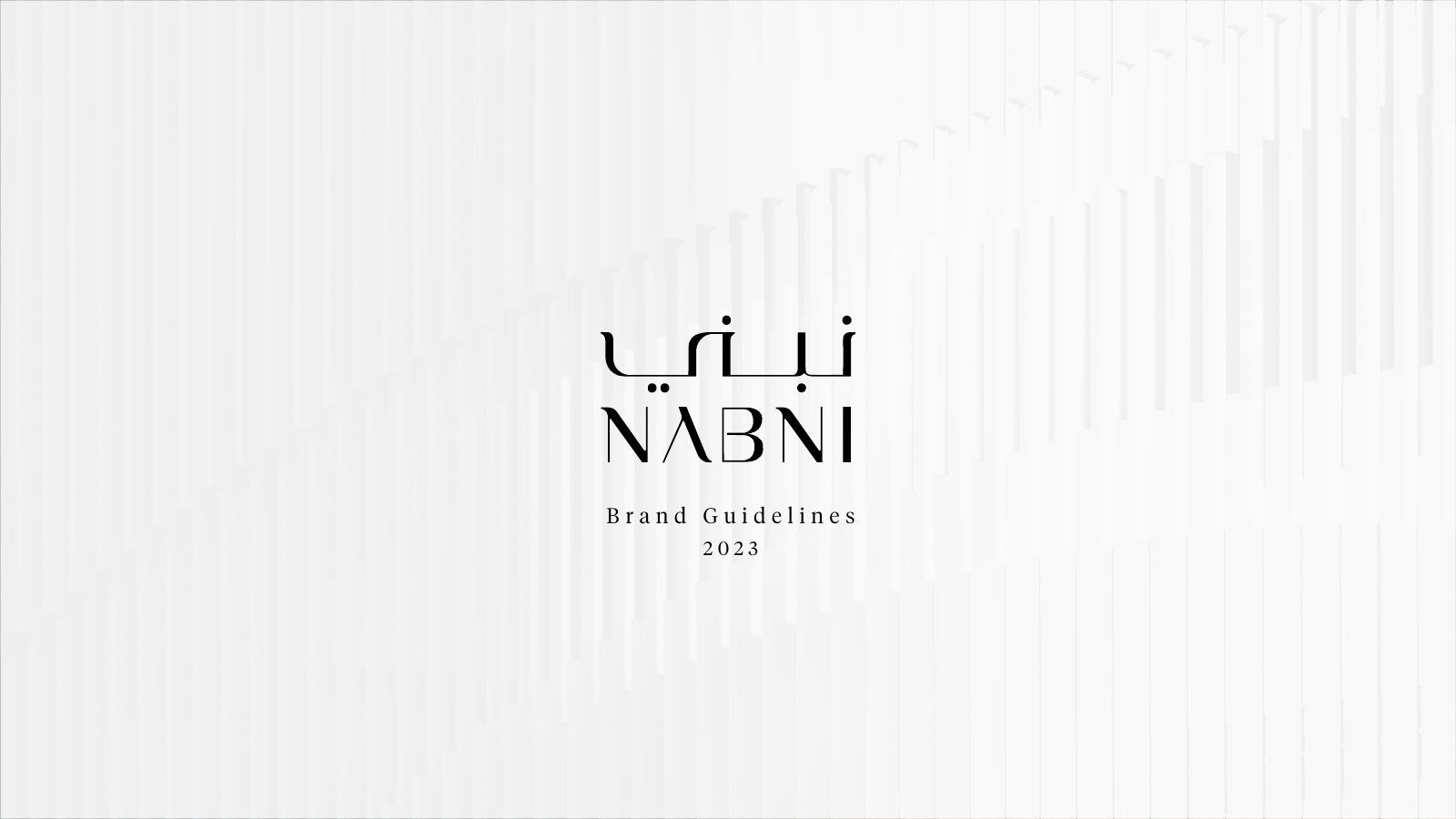 Nabni — real estate brand identity visual by Innovex