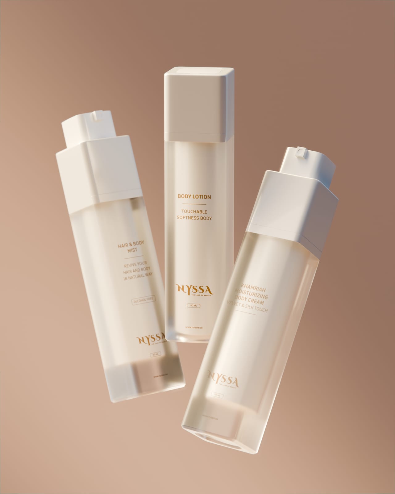 Nyssa — beauty art-direction moodboard by Innovex