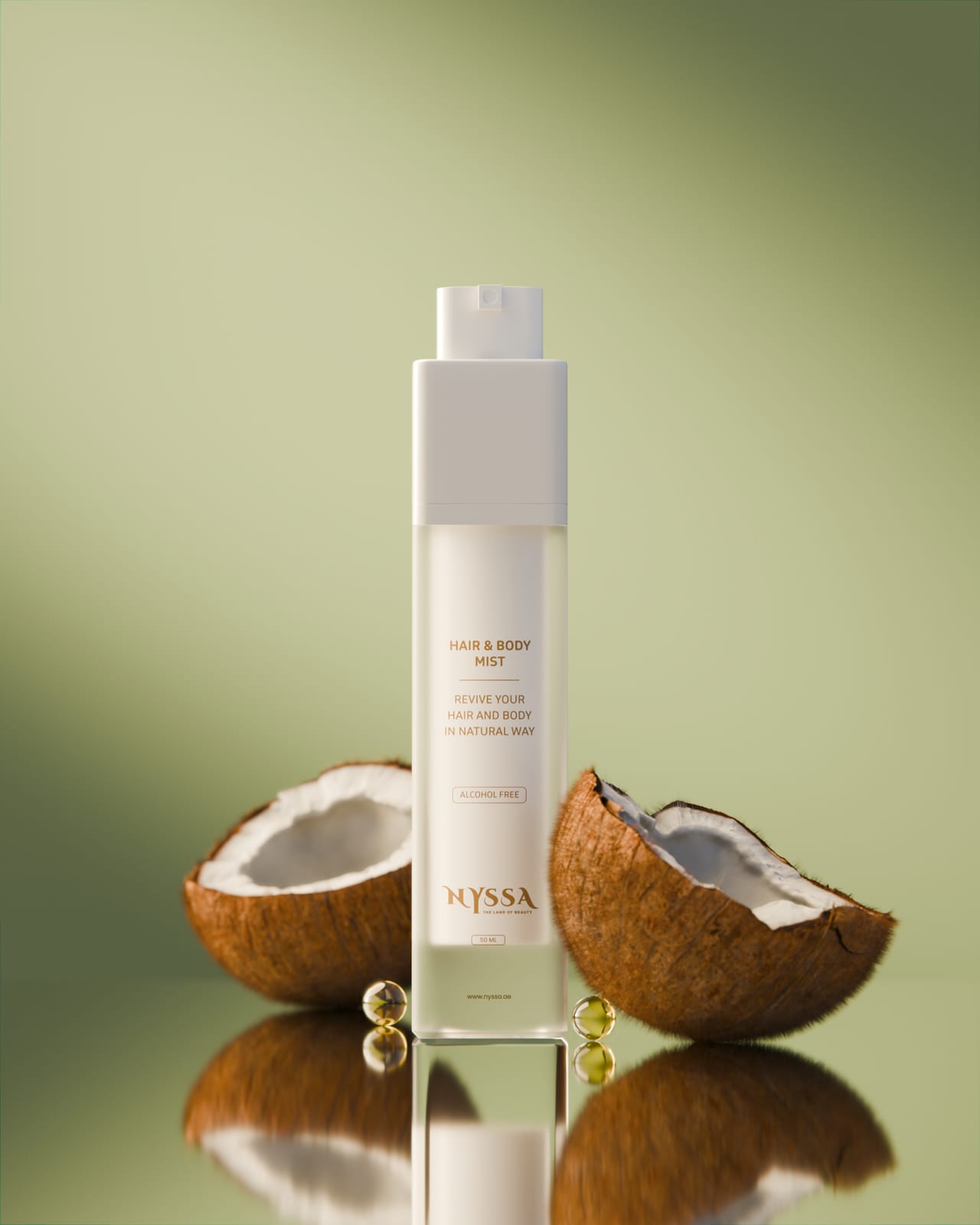 Nyssa — beauty art-direction moodboard by Innovex