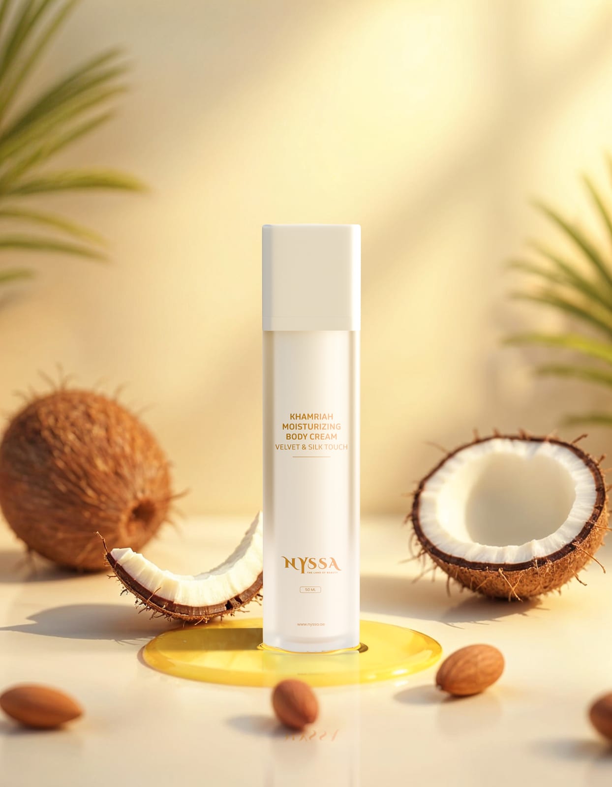 Nyssa — beauty art-direction moodboard by Innovex