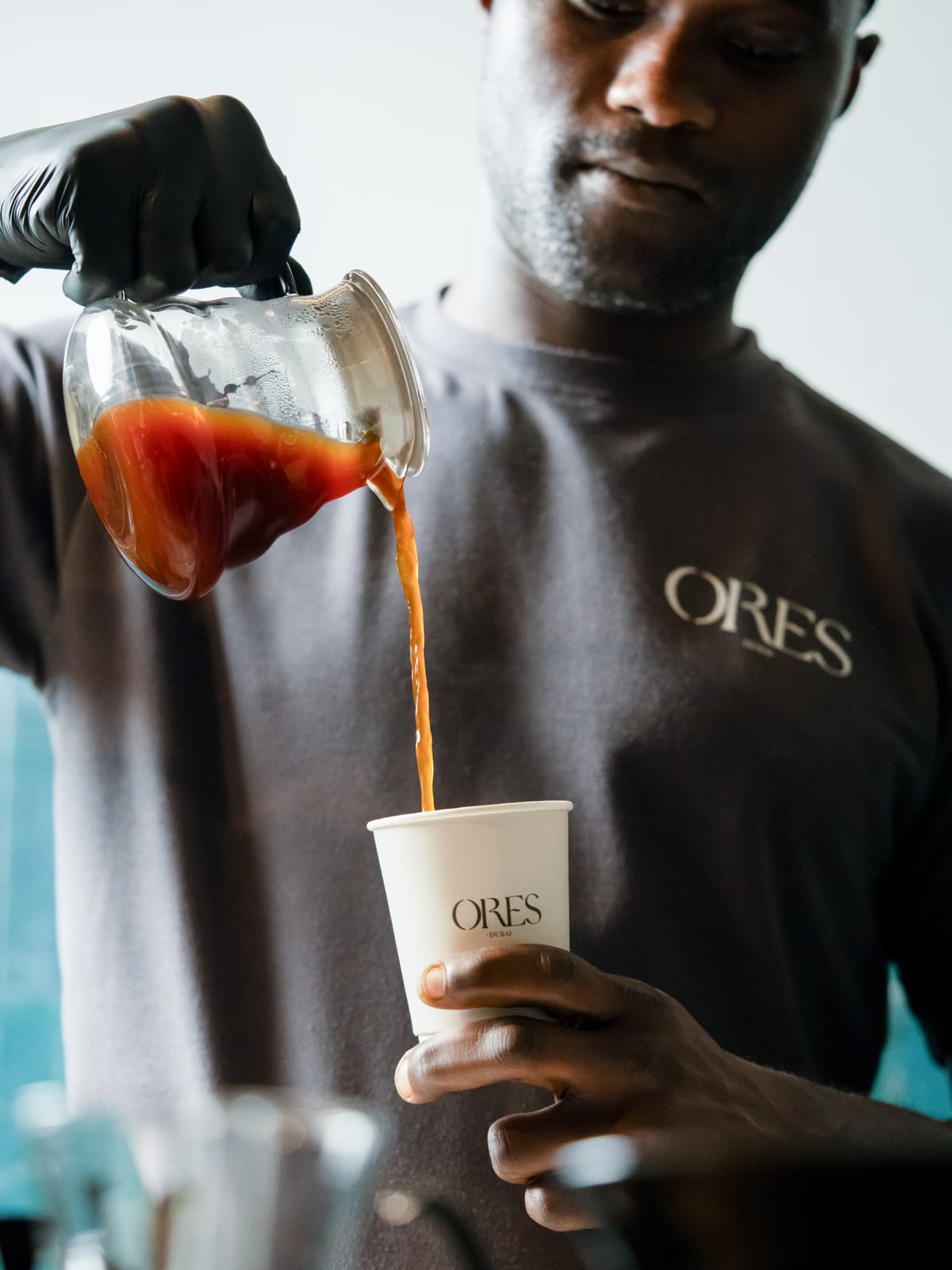 ORES — food and beverage art-direction moodboard by Innovex