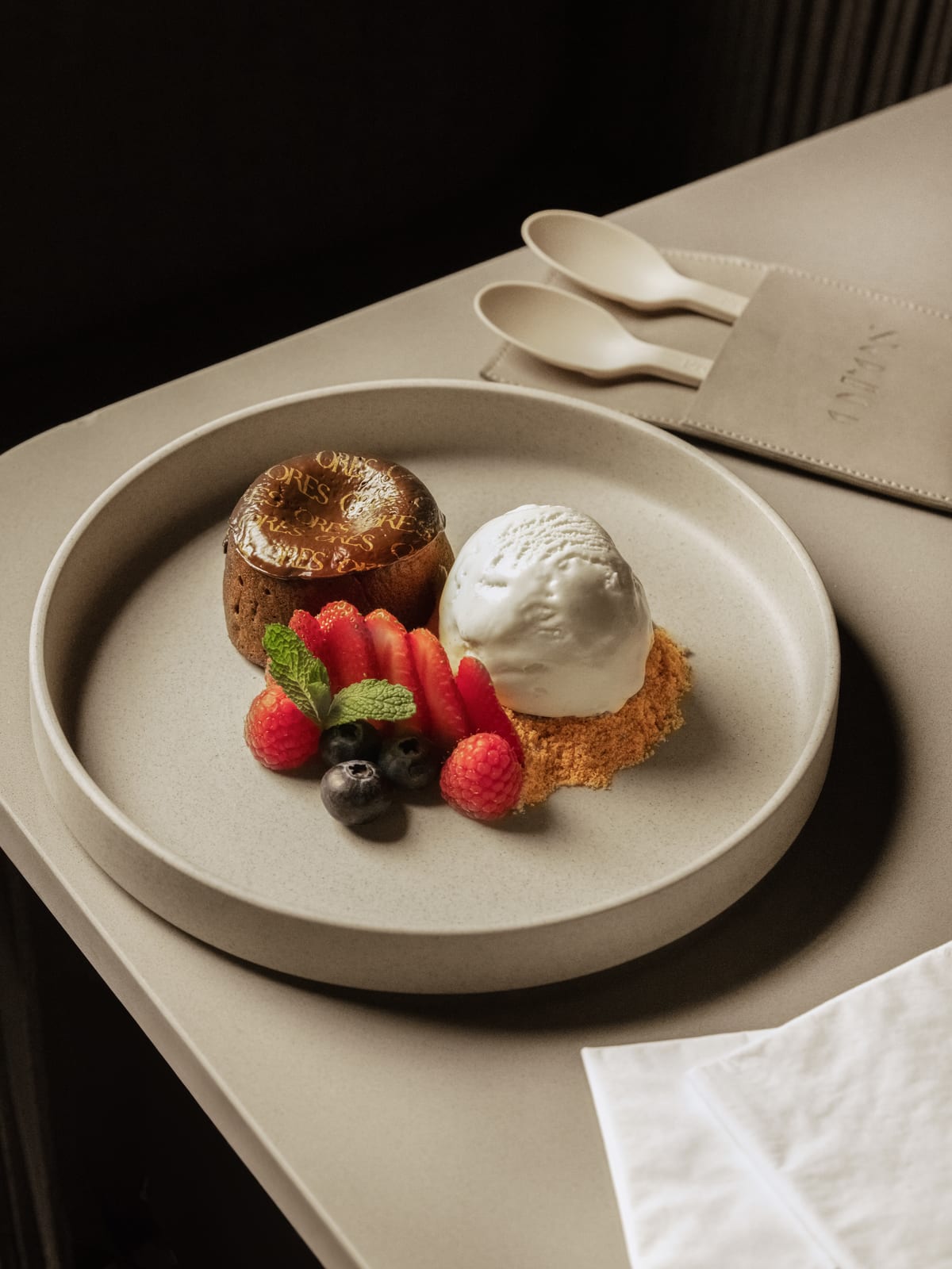 ORES — food and beverage art-direction moodboard by Innovex
