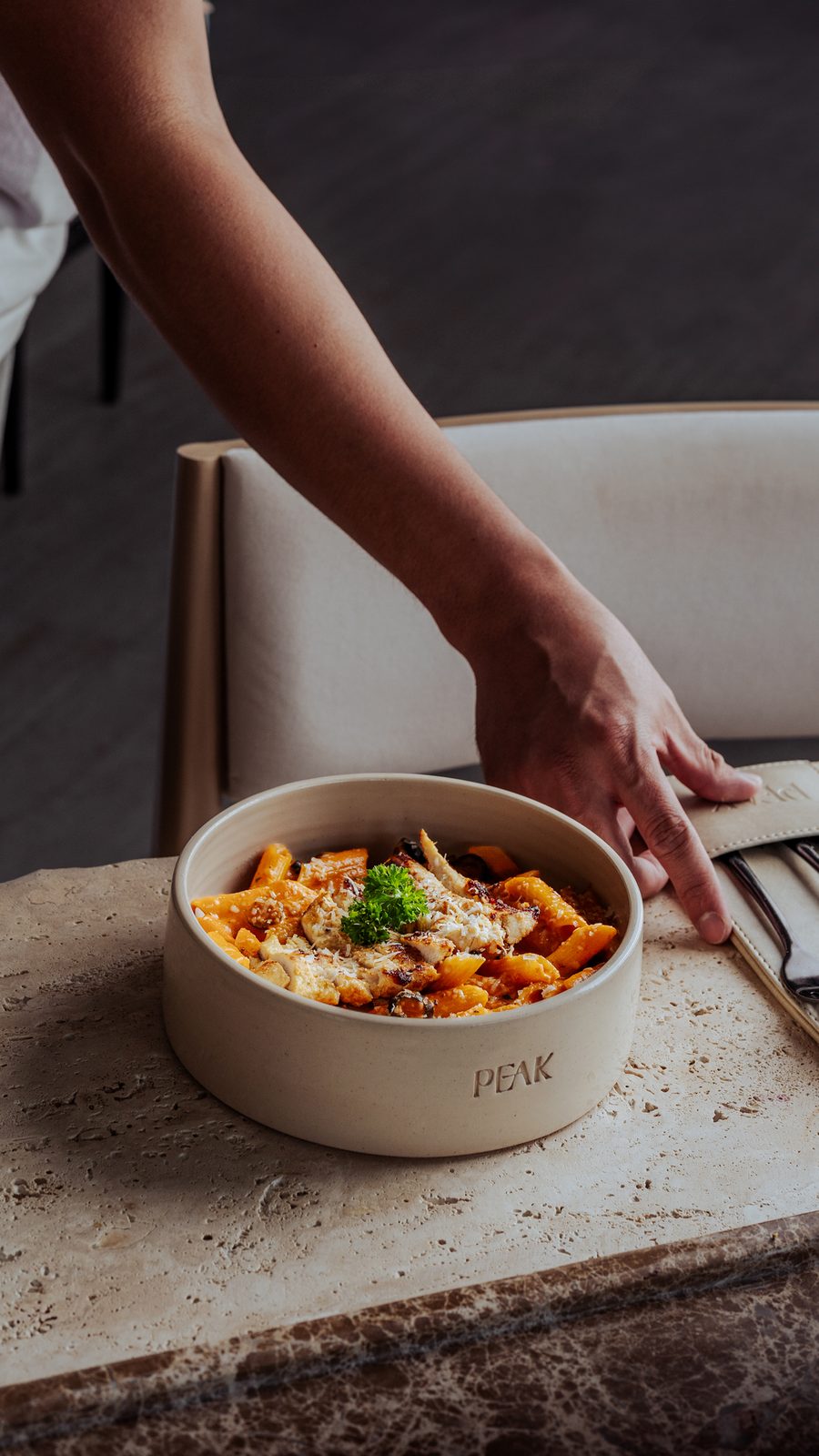 PEAK — food and beverage art-direction moodboard by Innovex
