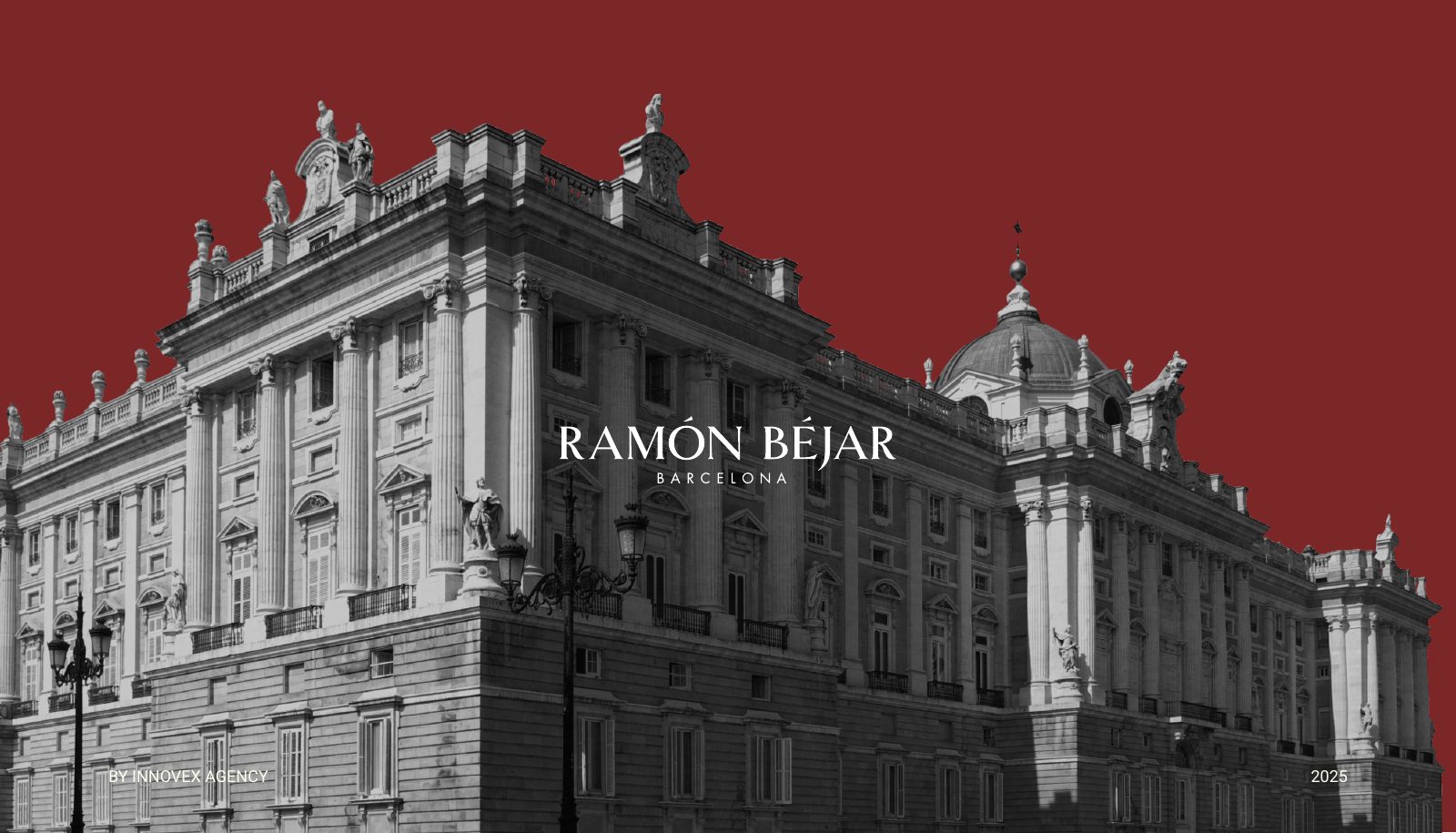 Ramon Bejar — fragrance brand identity visual by Innovex