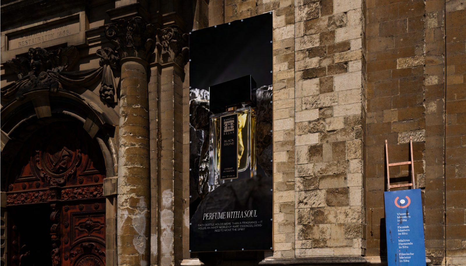 Ramon Bejar — fragrance brand identity visual by Innovex