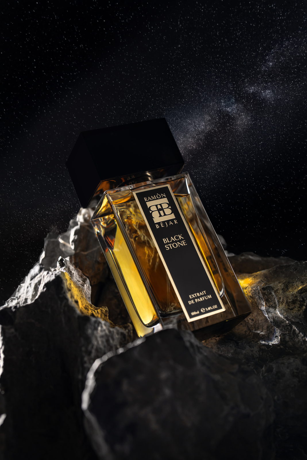 Ramon Béjar — fragrance brand identity moodboard by Innovex
