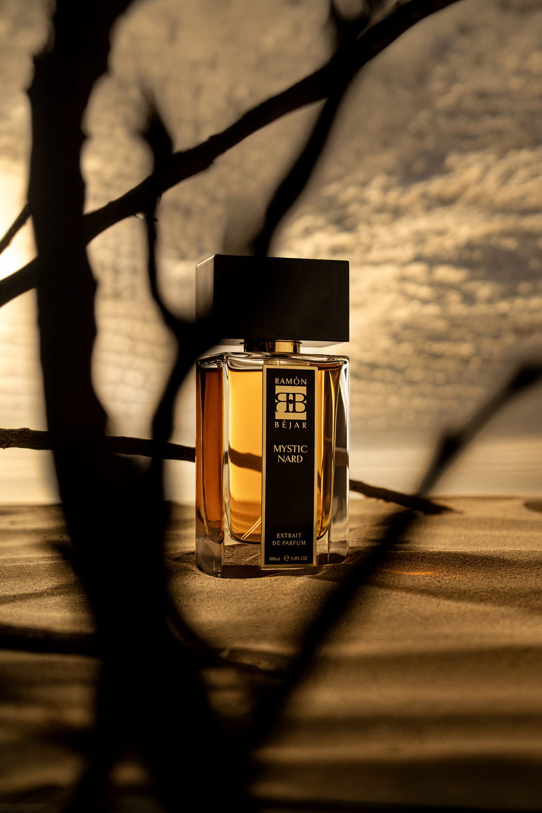 Ramon Béjar — fragrance brand identity moodboard by Innovex