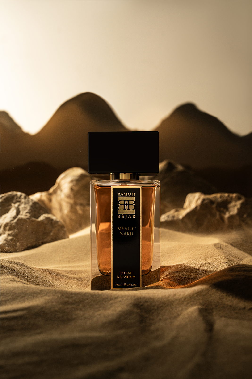 Ramon Béjar — fragrance brand identity moodboard by Innovex