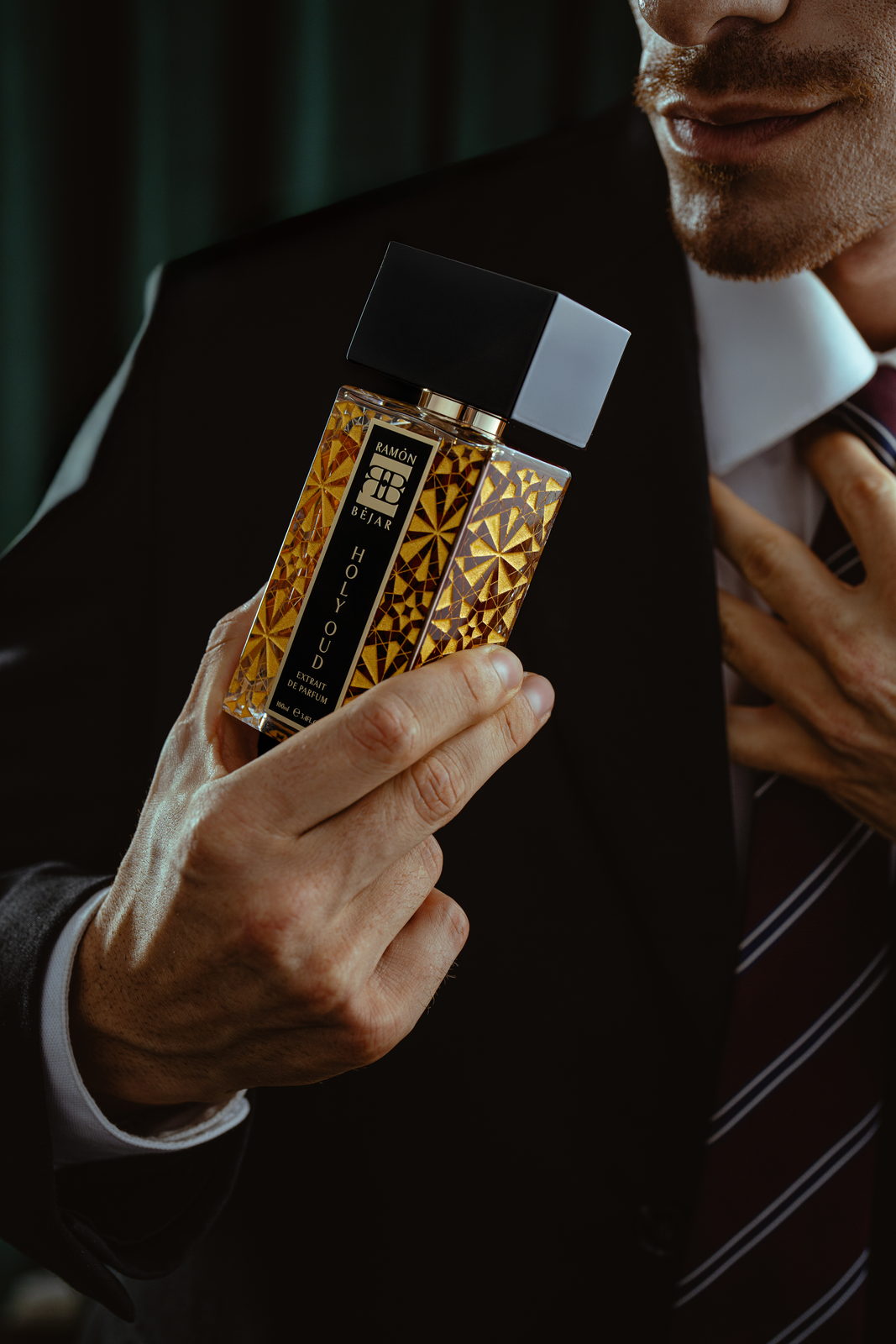 Ramon Béjar — fragrance brand identity moodboard by Innovex