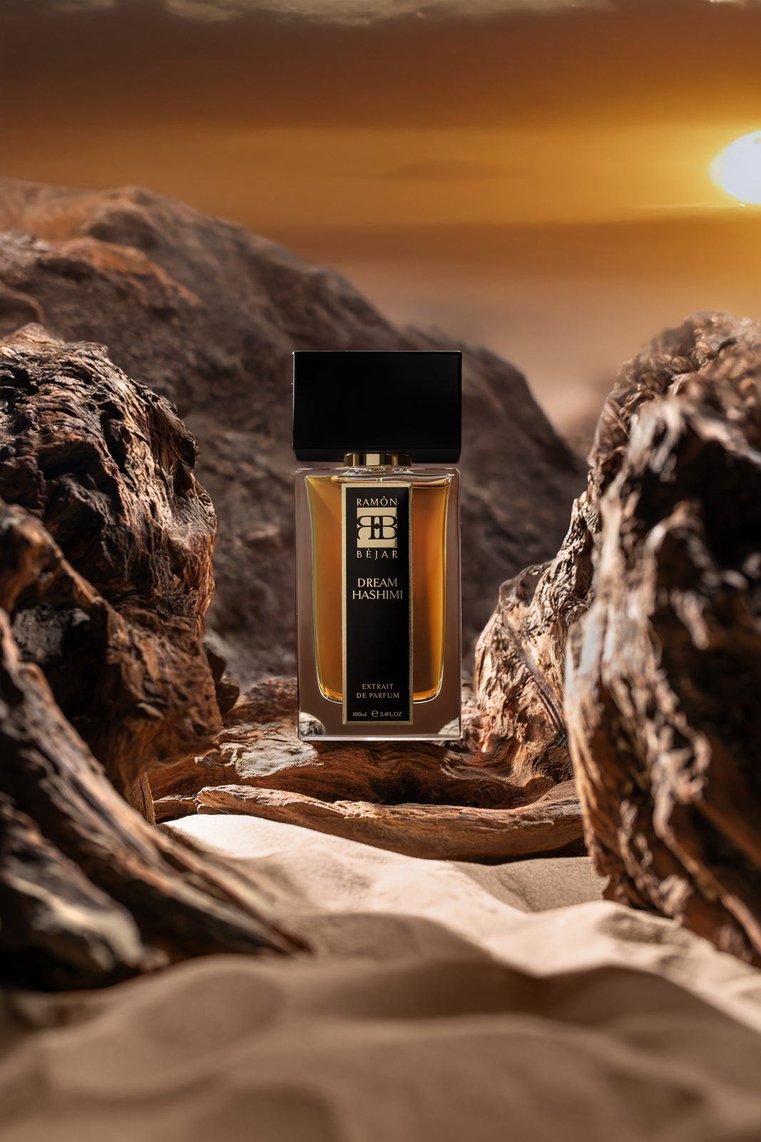 Ramon Béjar — fragrance brand identity moodboard by Innovex