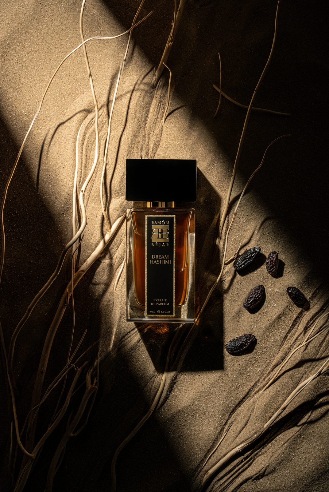 Ramon Béjar — fragrance brand identity moodboard by Innovex