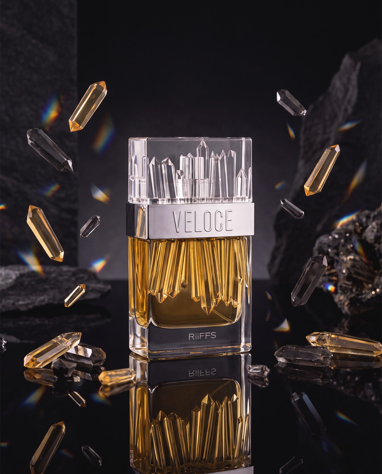 RIIFFS — fragrance art-direction moodboard by Innovex