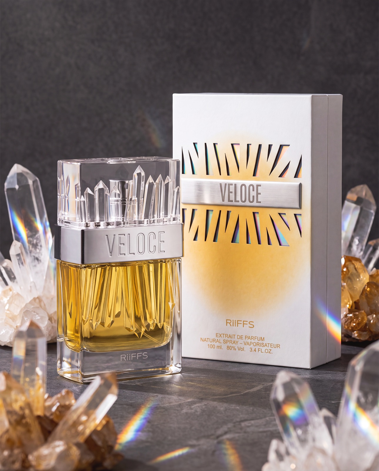 RIIFFS — fragrance art-direction moodboard by Innovex