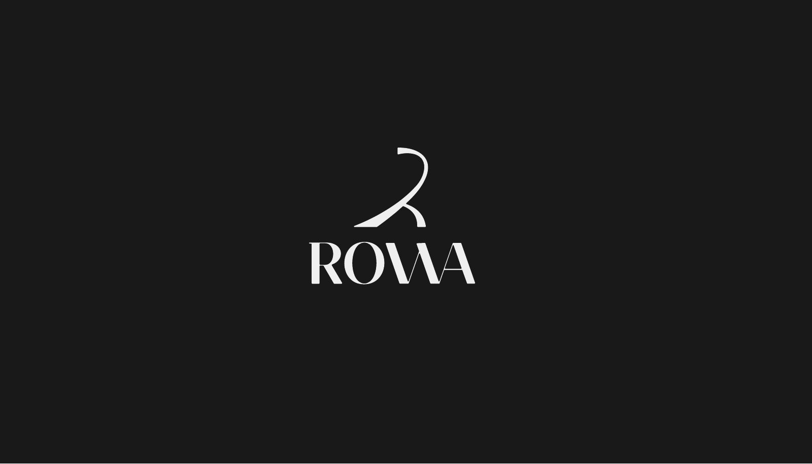 Rowa — fashion brand identity visual by Innovex