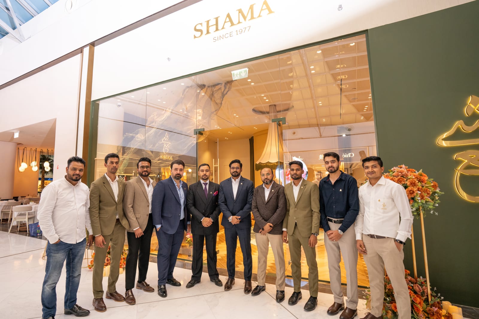 Shama — fragrance art-direction moodboard by Innovex
