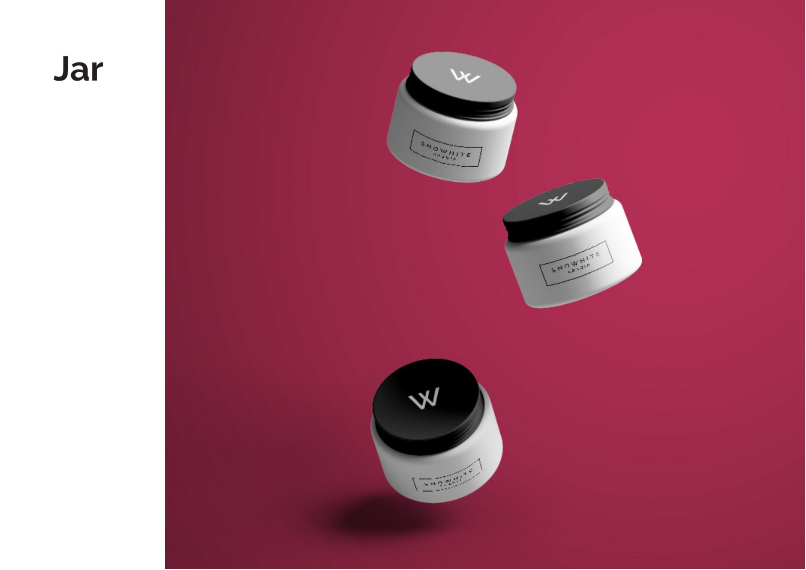 Snow White Arabia — beauty brand identity visual by Innovex