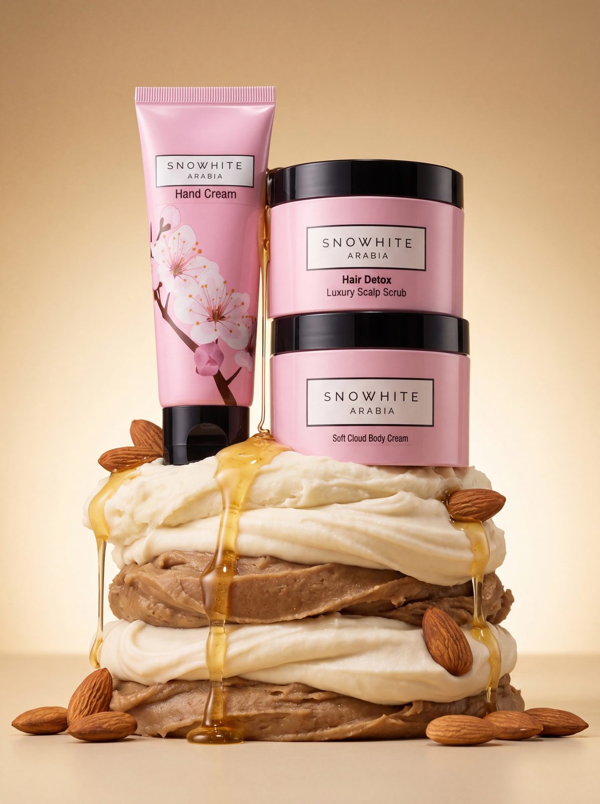 Snowhite — beauty brand identity moodboard by Innovex