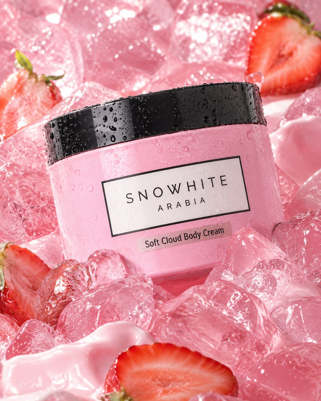 Snowhite — beauty brand identity moodboard by Innovex