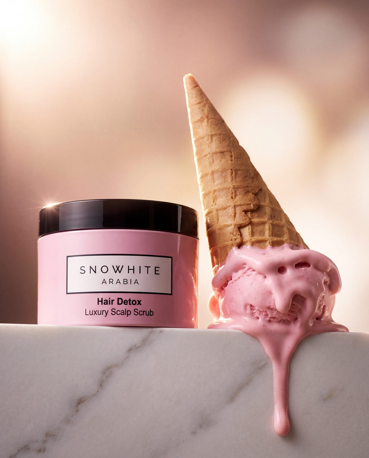 Snowhite — beauty brand identity moodboard by Innovex