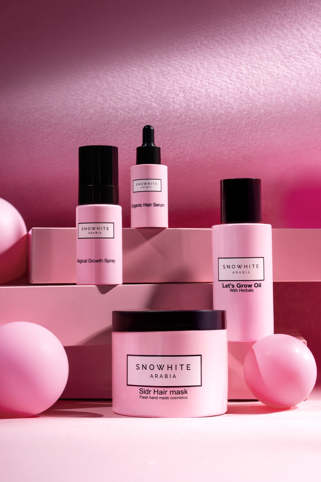 Snowhite — beauty brand identity moodboard by Innovex