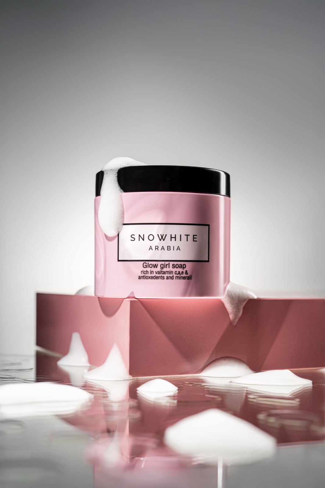 Snowhite — beauty brand identity moodboard by Innovex