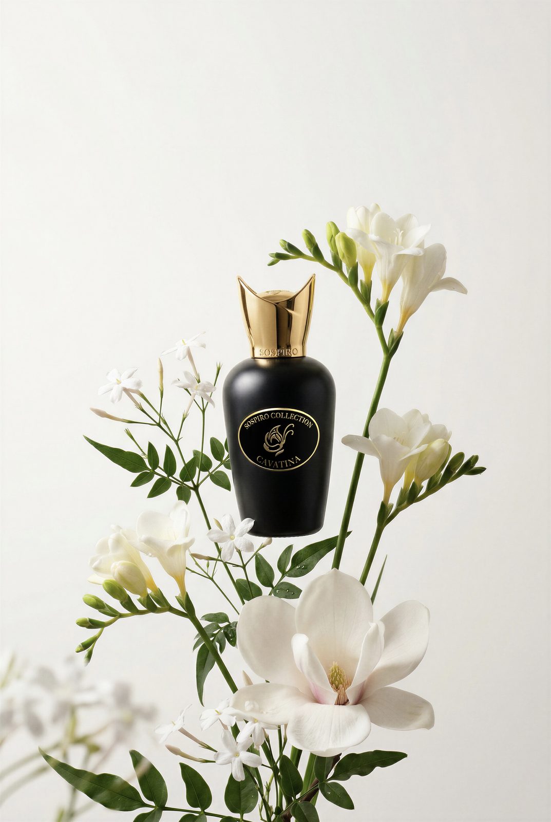 Sospiro — fragrance brand identity moodboard by Innovex