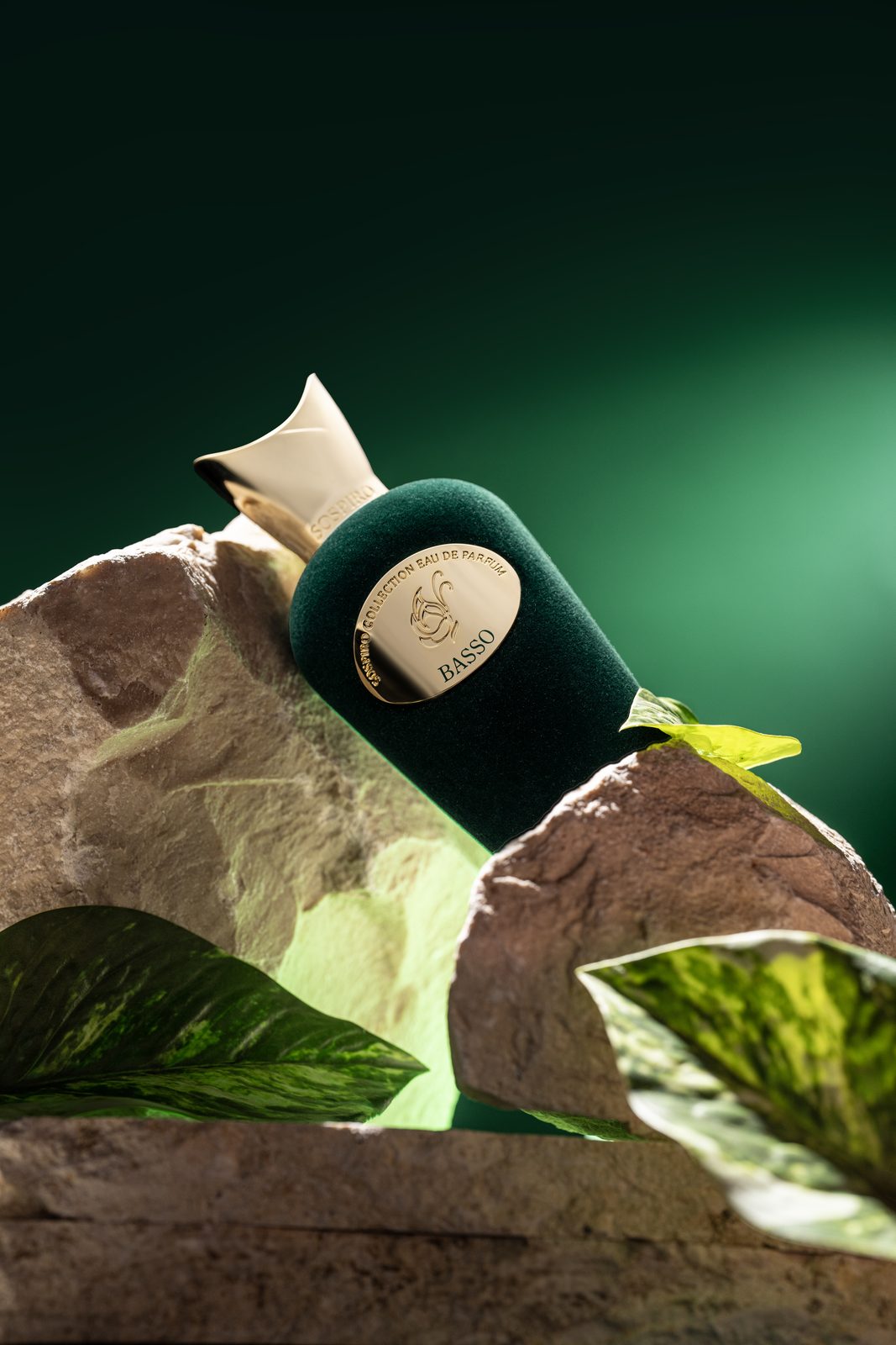 Sospiro — fragrance brand identity moodboard by Innovex