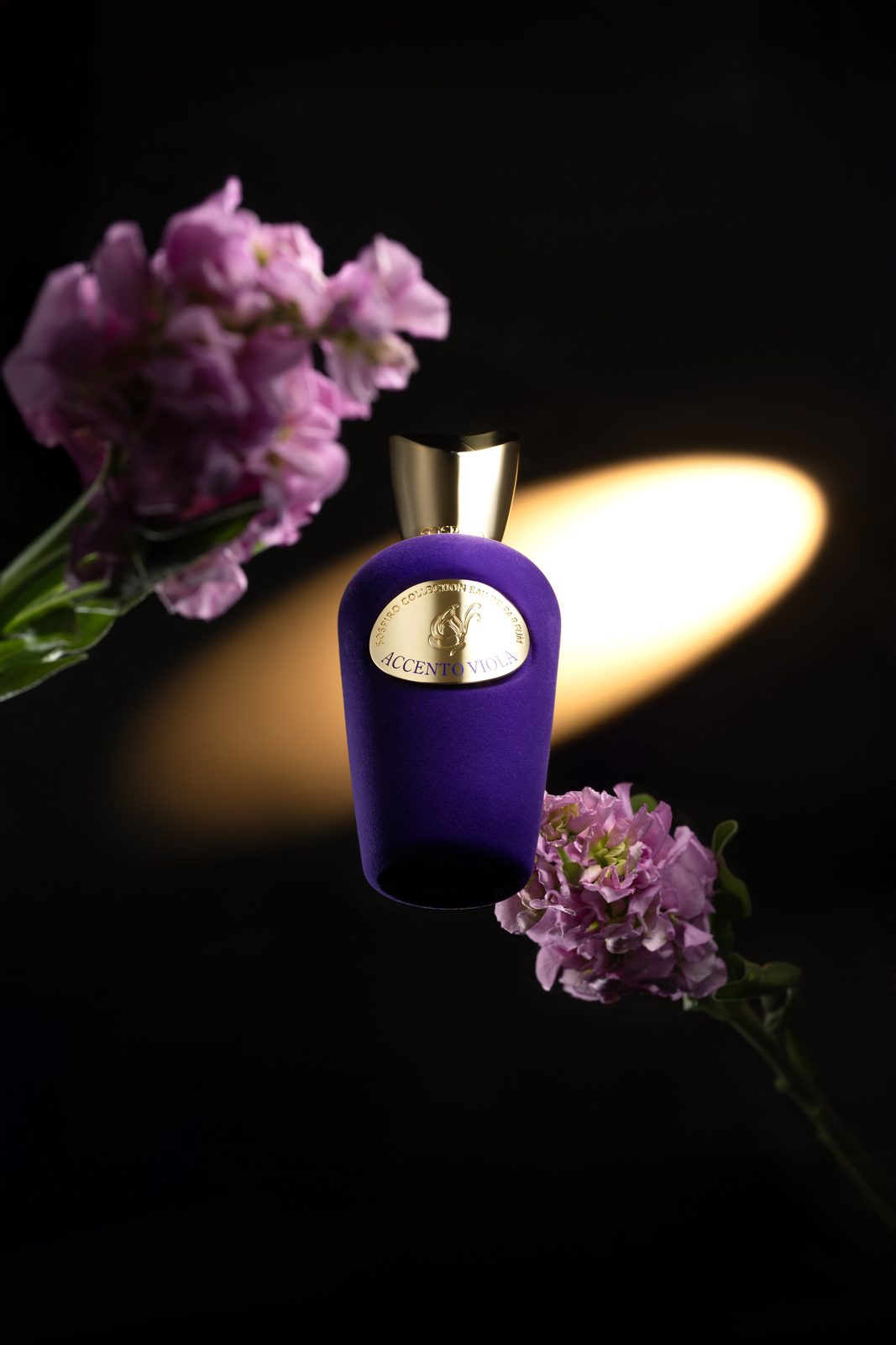 Sospiro — fragrance brand identity moodboard by Innovex