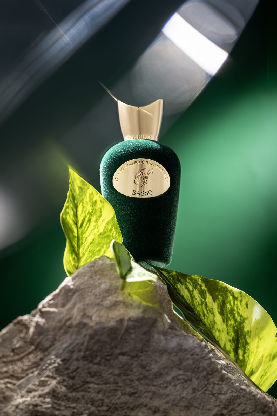Sospiro — fragrance brand identity moodboard by Innovex