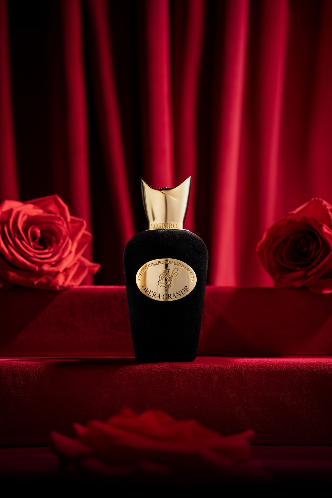 Sospiro — fragrance brand identity moodboard by Innovex