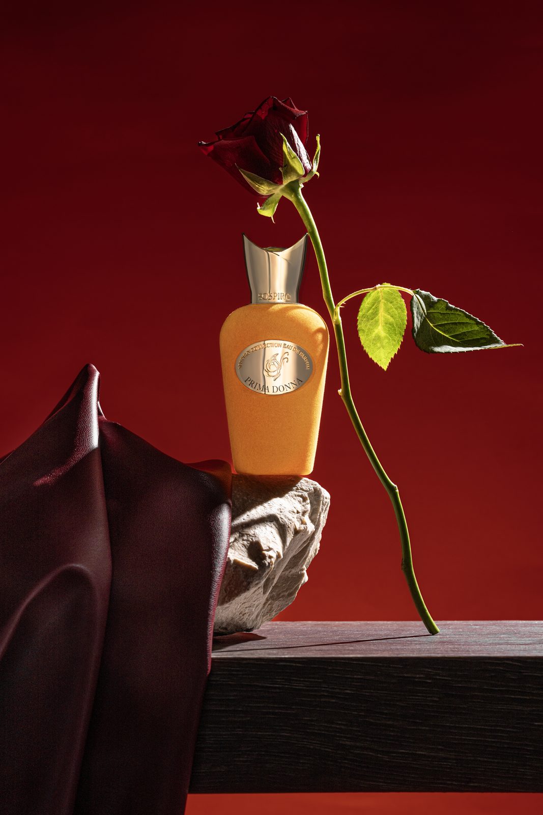 Sospiro — fragrance brand identity moodboard by Innovex